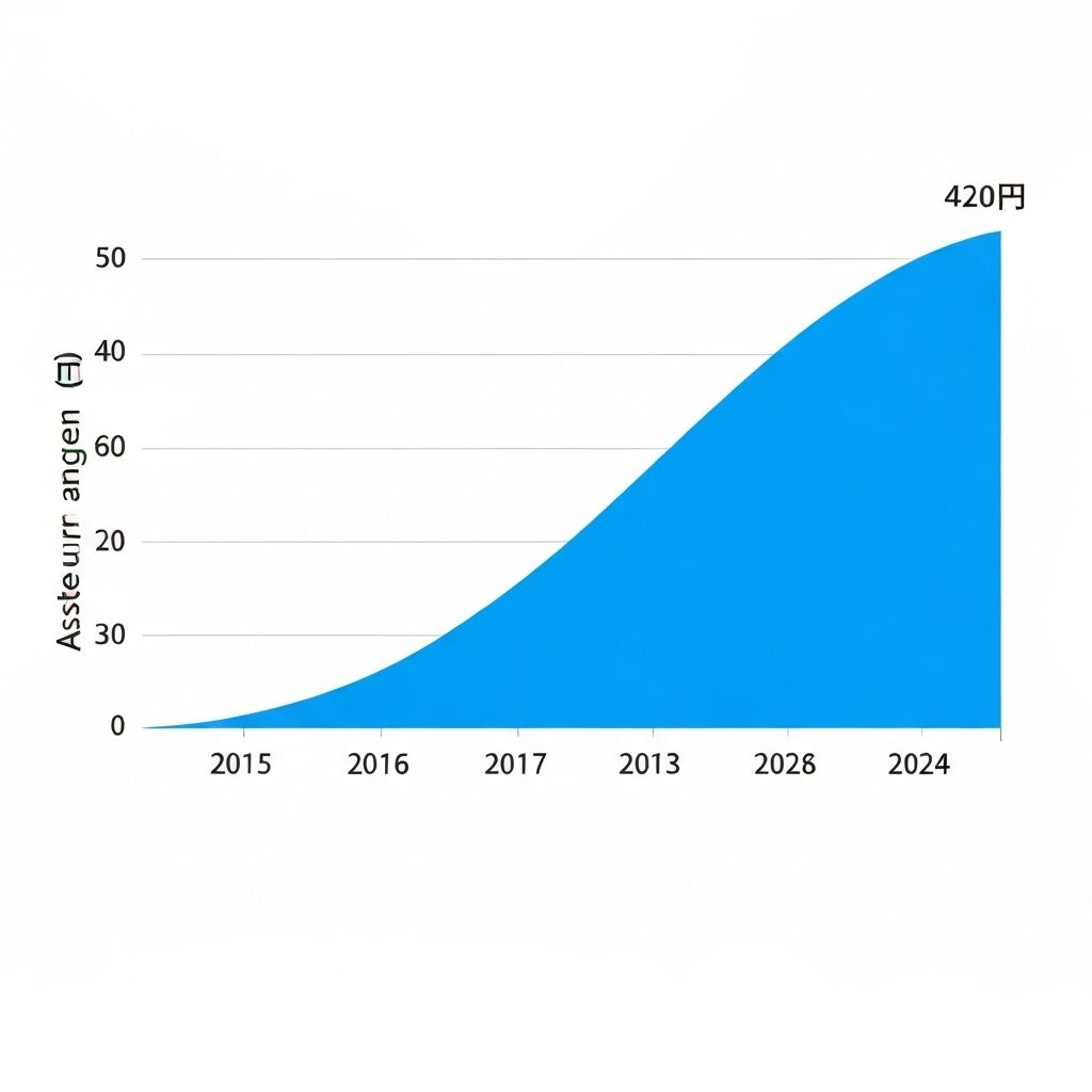 運用資産総額の成長
